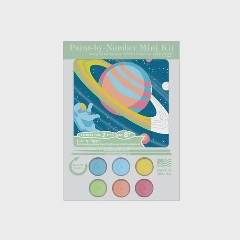 Mini Lost in Space Paint-By-Number Kit