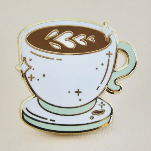Latte Of Love Enamel Pin