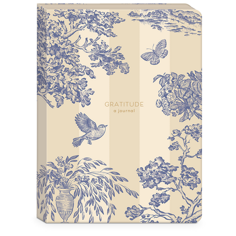Timeless Treasures Toile Gratitude Journal