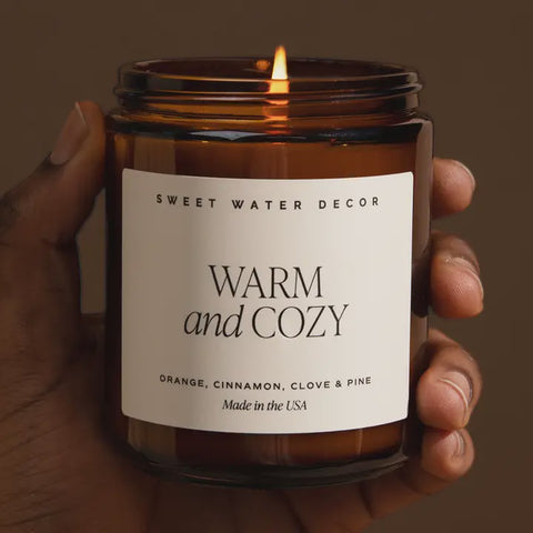 Warm and Cozy Candle Candle 9oz