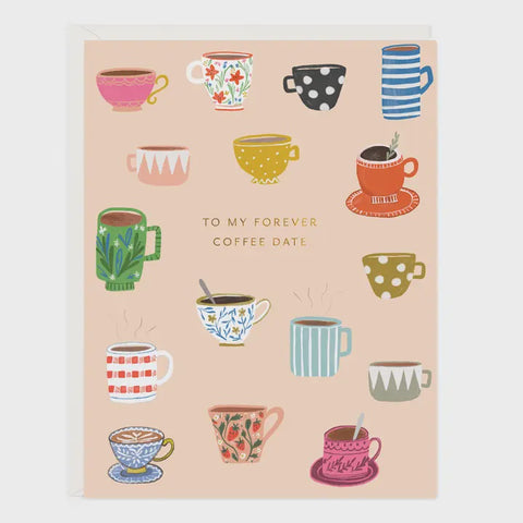 Forever Coffee Date Card Ramona