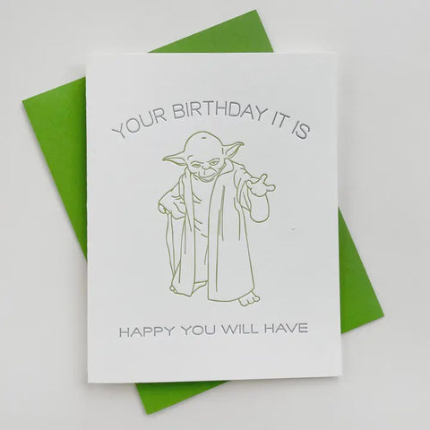 Birthday It Is Card