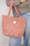 Large Zippered Bag Crepe