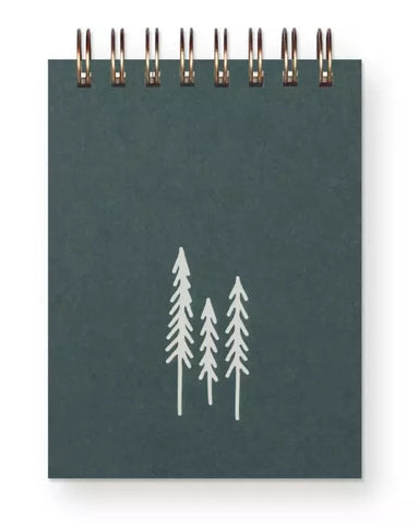 Evergreen Trees Mini Jotter