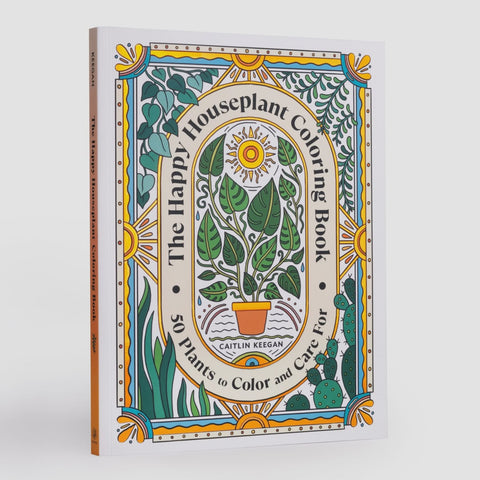 The Happy Houseplant Coloring Book