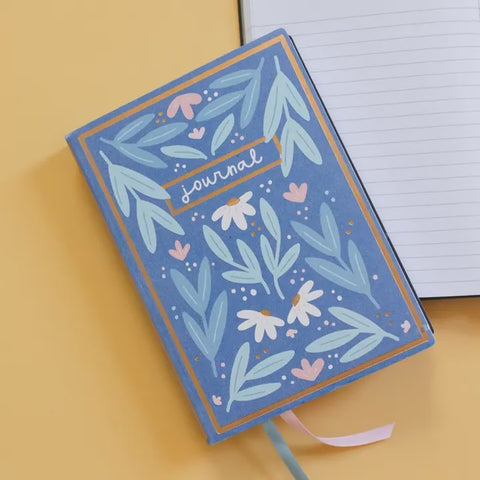 Book Journal Blue Pippi