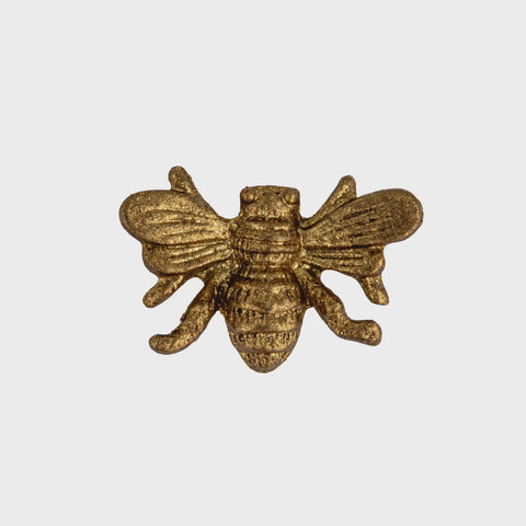 Single Pewter Bee Magnet