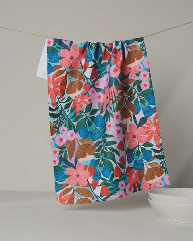 Bloom Entangled Tea Towel
