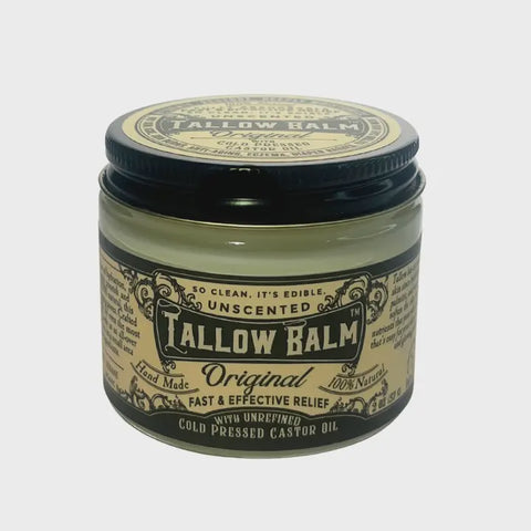 Tallow Balm Original- Unscented With Organic Unscented With Organic Castor