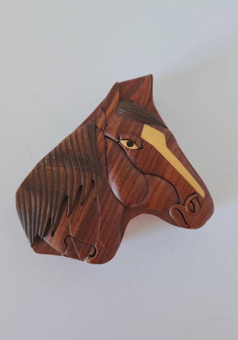 Horse Head Puzzle Box