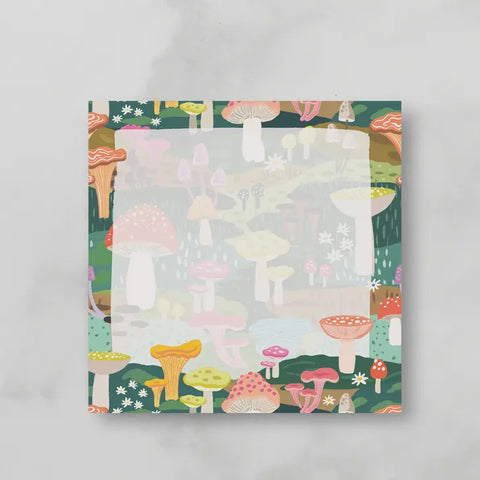 Mushroom Heaven Jumbo Desk Pad