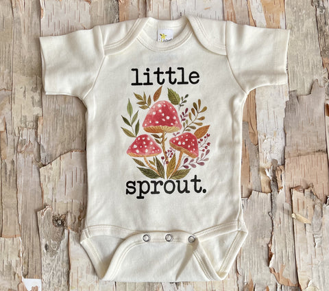 Little Sprout natural body suit