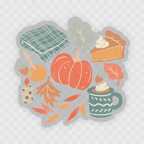 Fall Necessities Sticker