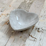 Stoneware Heart Dish